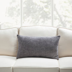 New ! - All Solid - Seattle Solid Lumber Size Throw Pillow  - Rectangular Sizes in 12 x 20 and 14 x 24 inches
