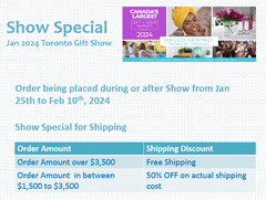 Show Special - Jan 2024 Toronto Gift Show