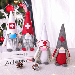 Supporting our frontliner - Christmas Gnomes in male and female image - Price is in set of 2