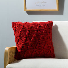 Banff Cable - 2 - Chunky Knit Pillow - New Size and New Color !