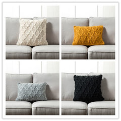 Banff Cable - 2 - Chunky Knit Pillow - New Size and New Color !