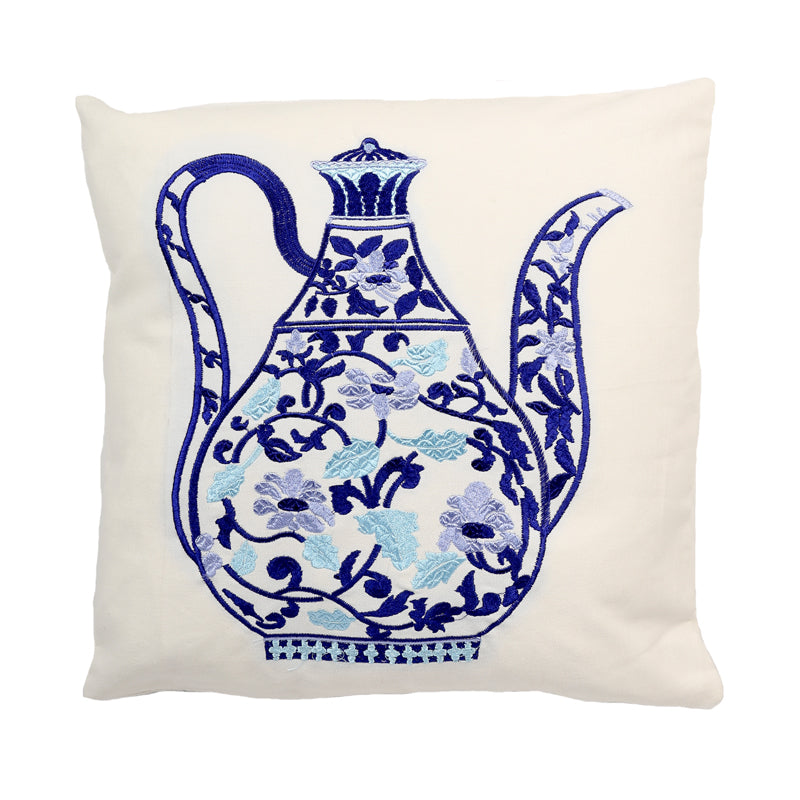 Chinoiserie Pillow - SKU:CN1818CN03 - Color Blue