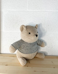 Home Decor - Door Stopper or Decor on Shelves - Bear