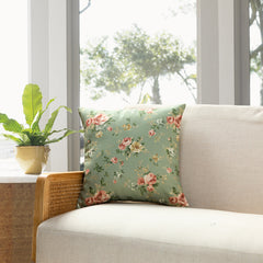 Florence Floral Printing Throw Pillow - Two Size Options - 2022 New Collection