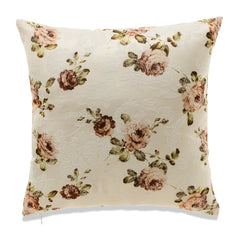 Florence Floral Printing Throw Pillow - Size in 22 x 22 inches - 2022 New Collection