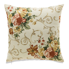 Florence Floral Printing Throw Pillow - Size in 22 x 22 inches - 2022 New Collection