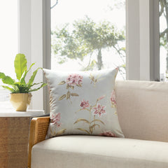 Florence Floral Printing Throw Pillow - Size in 22 x 22 inches - 2022 New Collection