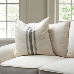 Farm House Contemporary French Stripe - Three Color and Two Size Options - Stripe in Middle