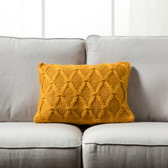 Banff Cable - 2 - Chunky Knit Pillow - New Size and New Color !