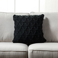 Banff Cable - 2 - Chunky Knit Pillow - New Size and New Color !