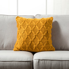 Banff Cable - 2 - Chunky Knit Pillow - New Size and New Color !