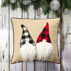 New ! - BUFFALO CHECK -HOLIDAY SERIES - GNOMES- 18x18 inches and QUOTES in size 12x20 inches