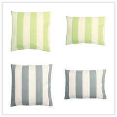 Los Angeles Throw Pillow - Stripe and More