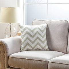 Los Angeles Throw Pillow - Chevron Pattern in Multi-color Options