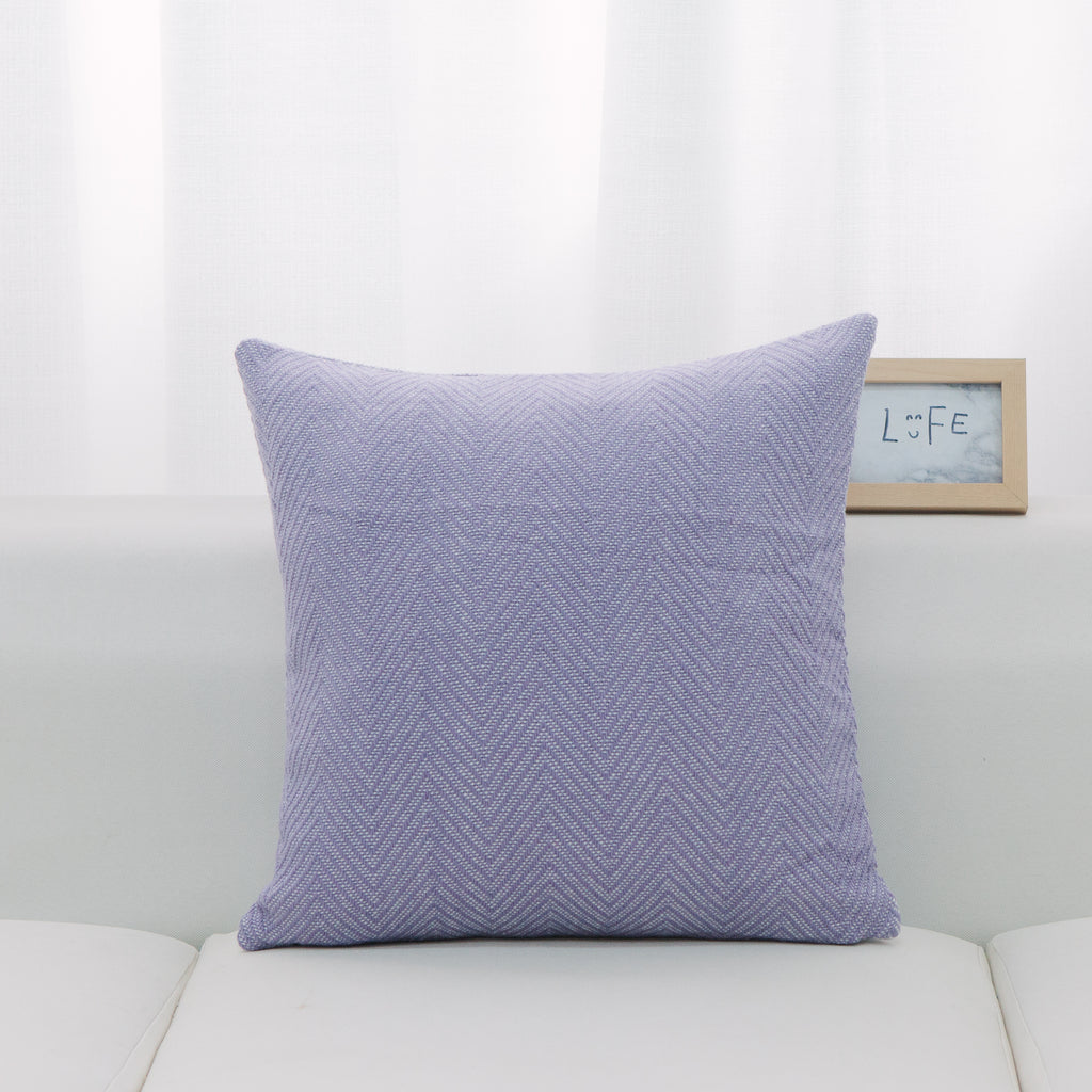 Los Angeles Pillow - SKU:  LA1818ELLLD - Pattern Chevron Color Dark Lilac