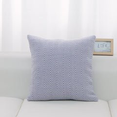 Los Angeles Pillow - SKU:  LA1818ELLLL - Pattern Chevron Color Light Lilac