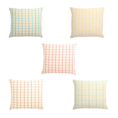 London Plaid Throw Pillow