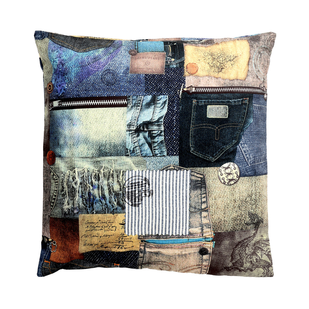 Milano Pillow - SKU:ML1818TW81 - Denim