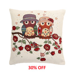 Owl Pillow - SKU:OW1818KQ02 - Doublets In Spring