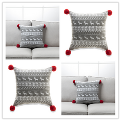 Pong Pongs Throw Pillow - Holiday Series