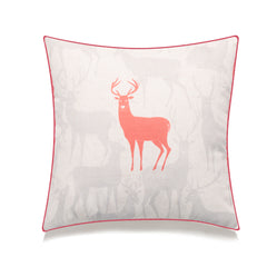 My Cottage Home - Reindeer Throw Pillow - In 4 Color Options