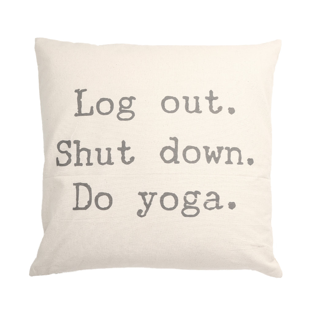 Yoga Pillow - SKU:YG1818IC02 - Color Grey