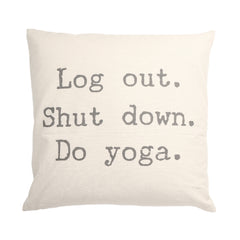 YOU & ME - Yoga Throw Pillow