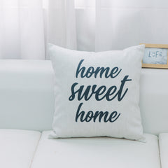 My Cottage Home Throw Pillow -  Size Options - 14 x 20 inches and 18 x 18 inches