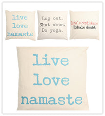 YOU & ME - Yoga Throw Pillow