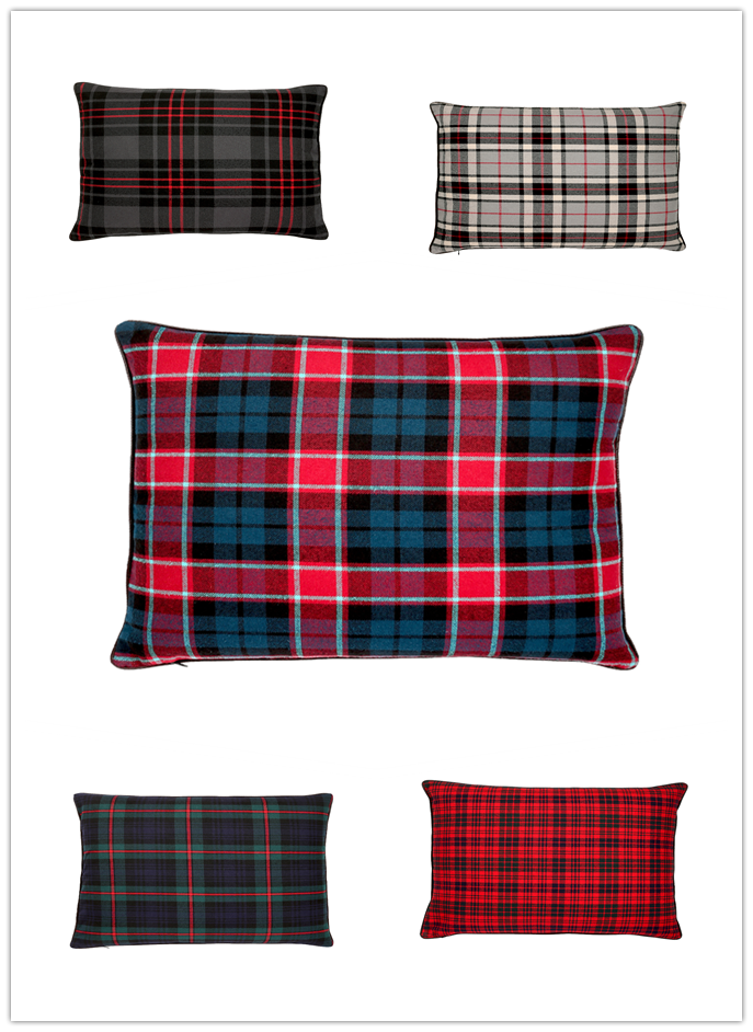 Red plaid outdoor pillows hotsell