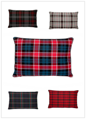 Collection - Edinburgh Tartan Plaid Pillow-Rectangular