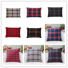 Collection - Edinburgh Tartan Plaid Pillow-Rectangular